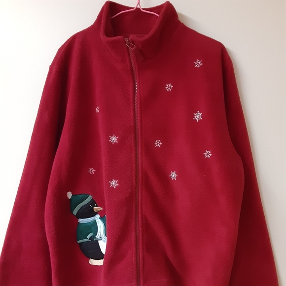 Christopher & Banks Jackets & Blazers - Winter Holiday Fleece